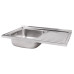 Кухонная мойка Brinex 5080-L 0,8 мм Satin (BRIN5080LSAT06)