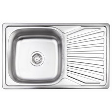 Кухонная мойка Brinex 7848 0,8 мм Satin (BRIN7848SAT08)
