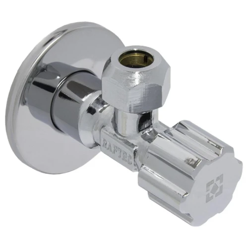 Кран угл. хром 1/2 х3/8  RAFTEC VВE01005 вент.
