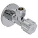 Кран угл. хром 1/2 х3/8  RAFTEC VВE01005 вент.