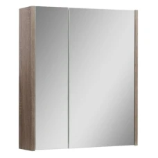 Зеркальный шкаф 60x74х16,6 СМАРТ трюфель