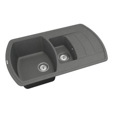 Мойка для кухни из исскуственого камня Vankor Norton NMP 04.86 Gray прямоугольная 