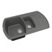 Мийка для кухні Vankor Norton NMP 04.86 Gray прямокутна з сифоном