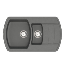 Мойка для кухни из исскуственого камня Vankor Norton NMP 04.86 Gray прямоугольная 