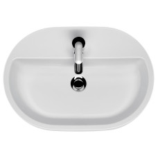 Умbвальник на стільницю 60х42 Cersanit CASPIA OVAL