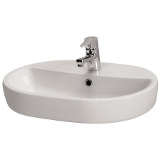 Умbвальник на стільницю 60х42 Cersanit CASPIA OVAL