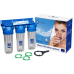 Триступінчастий магістральний фільтр Aquafilter FHPRCL34-B-TRIPLE