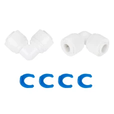 Кутовий фітинг ITAL 1/4"Q x 1/4"Q (кратно 10 шт) (ST009A)