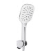 Смеситель для ванны Qtap Grand с поворотным изливом (c душевым гарнитуром) QTGRACRM005 Chrome