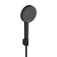 RAINDANCE ALIVE SELECT S душовий набір EcoSmart (ручний душ 3режими, шланг, тримач), шліфованний чорний хром