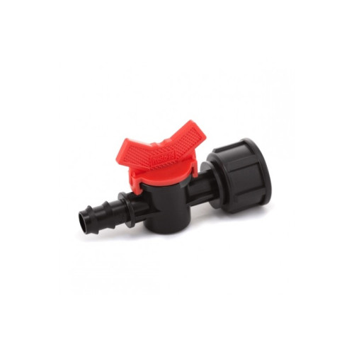 Кран шаровый ВВ 3/4 для капельной трубки Dn16 PRESTO-PS