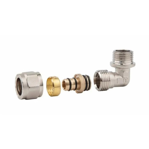 Угол обжимной разборный 16х1/2", наружная резьба SD Forte SD00022053