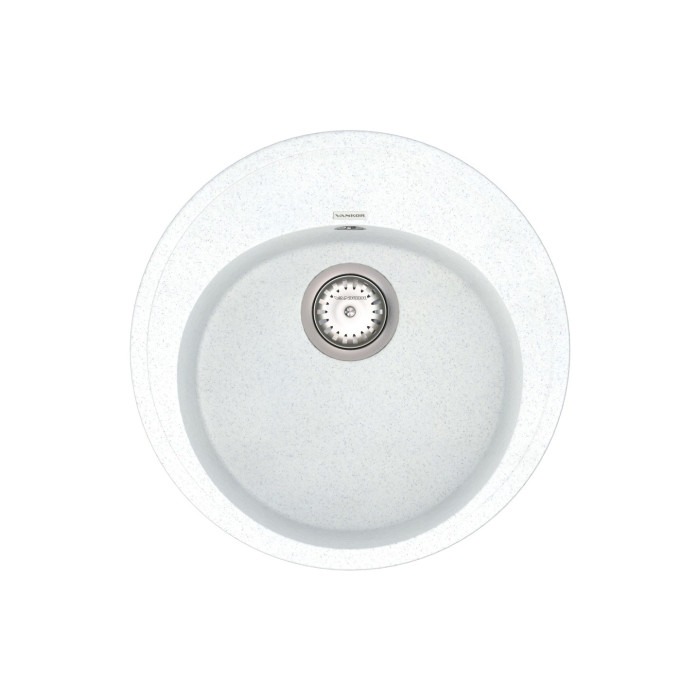Мойка Vankor Sity  510х510х200 круг. Sahara + сифон