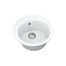 Мойка для кухни из исскуственого камня Vankor Sity  510х510х200 круглая Sahara + сифон