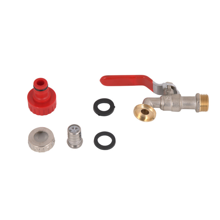 Кран поливальний 1/2 ручка, з латуні VALVE SV140W15