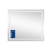 Зеркало Qtap Mideya 800х700 с LED-подсветкой Touch, с антизапотеванием, с диммером QT2078NCF8070W