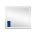 Зеркало Qtap Mideya 800х700 с LED-подсветкой Touch, с антизапотеванием, с диммером QT2078NCF8070W