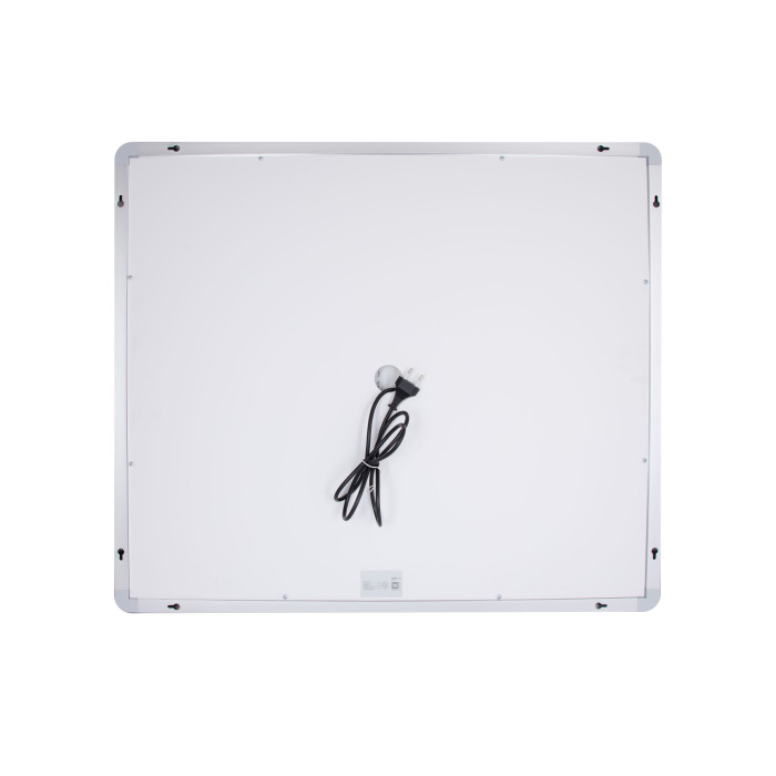 Зеркало Qtap Mideya 800х700 с LED-подсветкой Touch, с антизапотеванием, с диммером QT2078NCF8070W