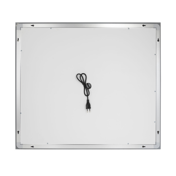 Зеркало Qtap Mideya 800х700 с LED-подсветкой Touch, с антизапотеванием, с диммером QT2078NCF8070W