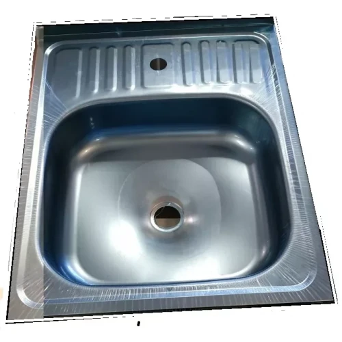 Мийка нерж.UA 5060 товщ-0.4mm, р-р-600*500*140mm Polish (накладна) {20}