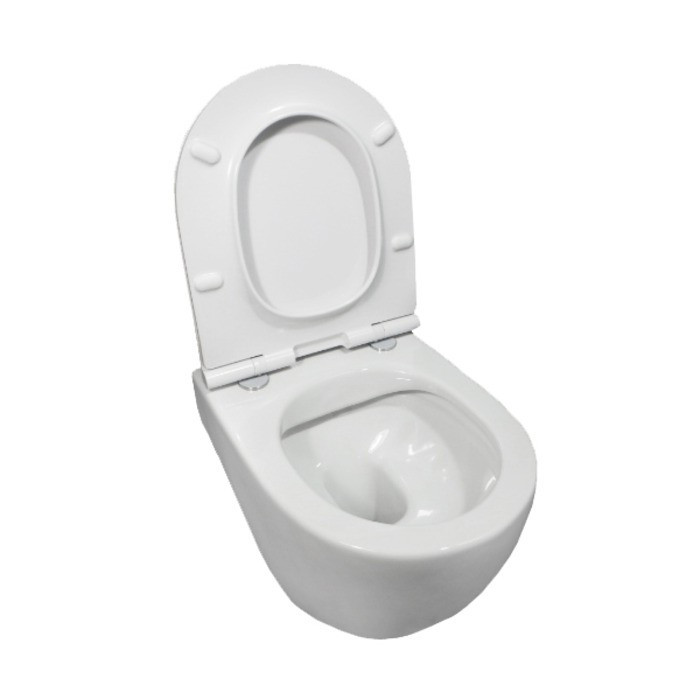 Унитаз подвесной ROCA Meridian Rimless (A34H242000) с сиденьем Slim Urea/Duroplast, Soft Close