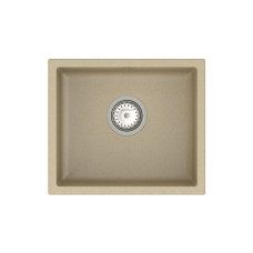 Мойка для кухни из исскуственого камня Vankor Orman  440х380х190 квадратная Vanilla + сифон
