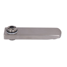 Излив в сборе Lidz (150х40х36) для смесителей Kubis 006, 1030 Nickel LDKUB1504036N49507