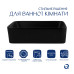 Комплект Qtap Tern: Раковина накладная прямоугольная 480х370х135 мм Matt Black + Донный клапан PU03