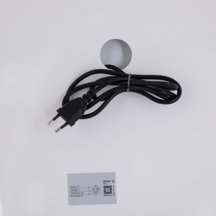 Дзеркало Qtap Cardinal (CA1) 700х500 з LED-підсвічуванням Touch, з антизапітнінням, з диммером,з регулюванням температури коліру (3000-6500K) QT0478C5070