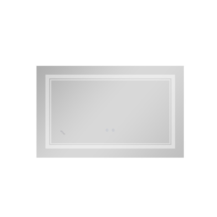 Дзеркало Qtap Cardinal (CA1) 700х500 з LED-підсвічуванням Touch, з антизапітнінням, з диммером,з регулюванням температури коліру (3000-6500K) QT0478C5070