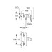 Смеситель для душа Grohe Eurosmart Cosmopolitan  (32837000)