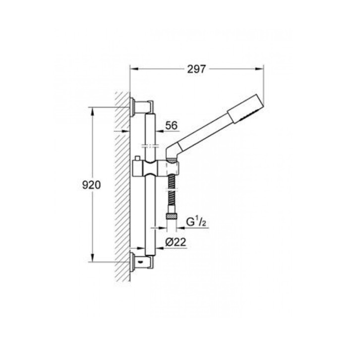 Душевой набор GROHE Sena 28347000
