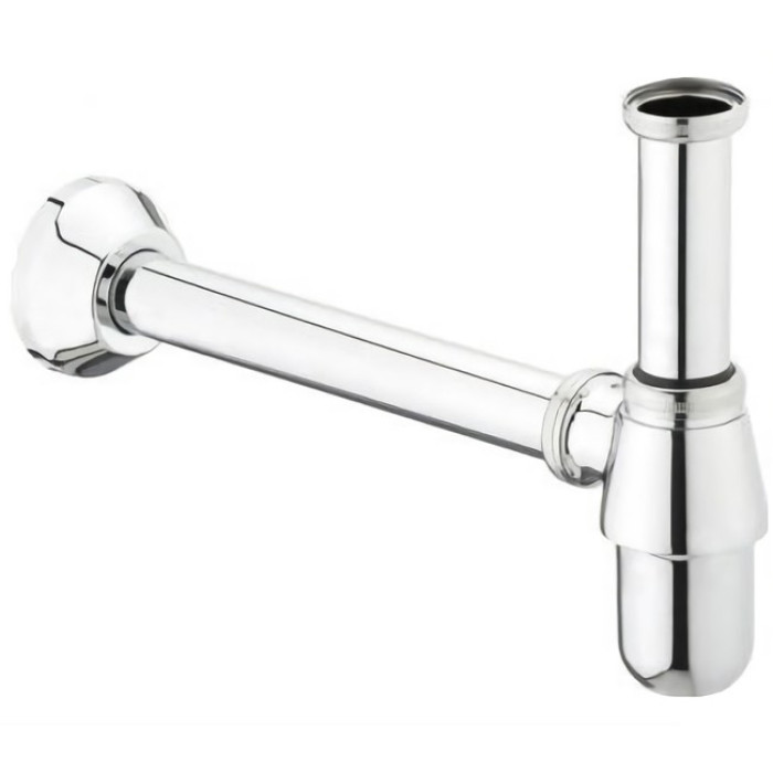 Hansgrohe Сифон-склянка для умивальника, хром