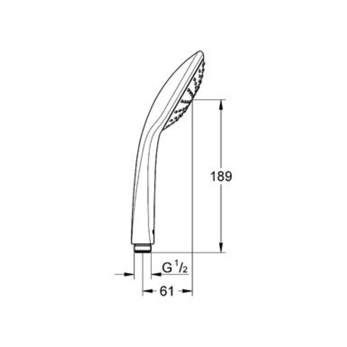 Лейка для душа GROHE Vitalio Joy Mono