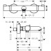 Смеситель для ванны HANSGROHE Ecostat Comfort 13114000