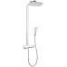 Raindance Select E Air 1jet 360 мм Showerpipe Душевая система с термостатом, белый/хром