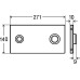 Кнопка змиву Visign for Public 2, біла (672065)