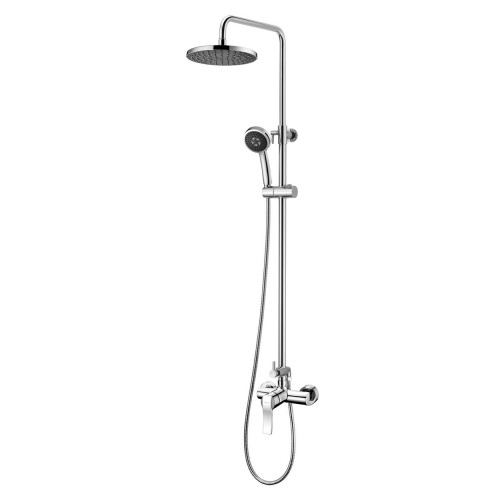 Система душевая NOVA VLNA (смеситель для душа, верхний и ручной душ, 3 режима, шланг 1,5м)