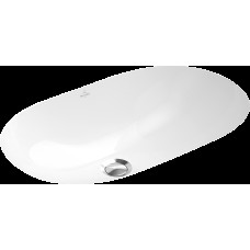 O.NOVO умивальник під стільницю 60*35см, білий альпін Villeroy & Boch