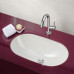 O.NOVO умивальник під стільницю 60*35см, білий альпін Villeroy & Boch