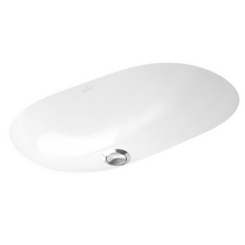 O.NOVO умивальник під стільницю 53*32см, білий альпін Villeroy & Boch