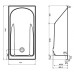 Ванна акриловая KOLO COMFORT PLUS 170*75см.