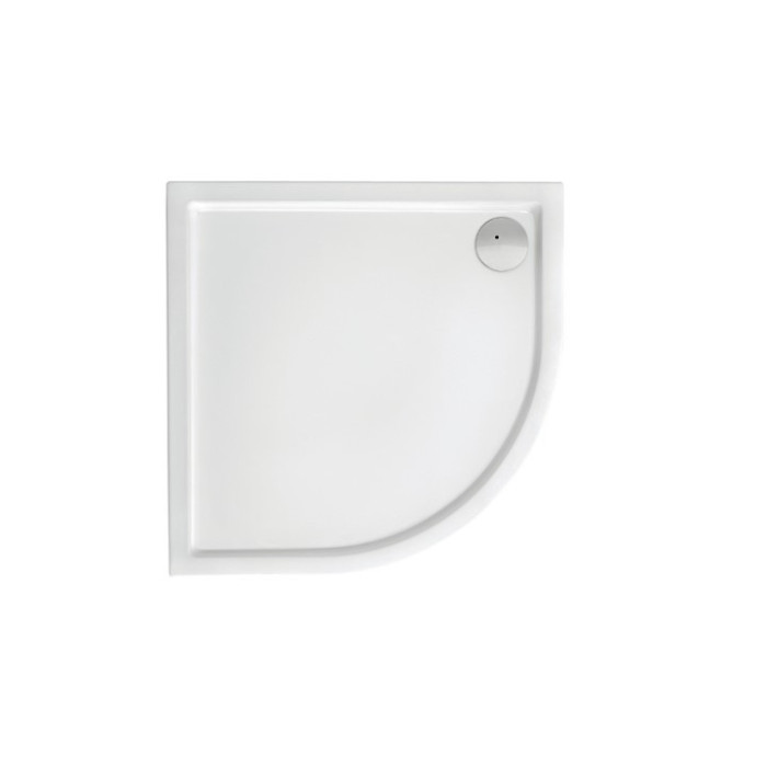 Поддон для душевой кабины ROCA MALAGA Rondo Compact 90*90см, полукруглый