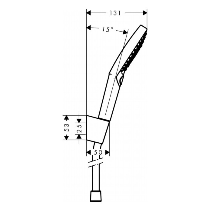 Душовий набір HANSGROHE Raindance Select S 120 Porter