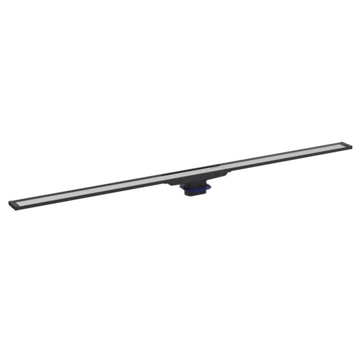 Geberit дренажный канал CleanLine20, L30-90см, тёмный/матовый металл