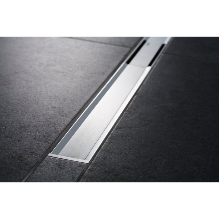 Geberit дренажный канал CleanLine20, L30-90см, полированный/матовый металл