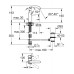 Смеситель для умывальник GROHE Essence New 23462001