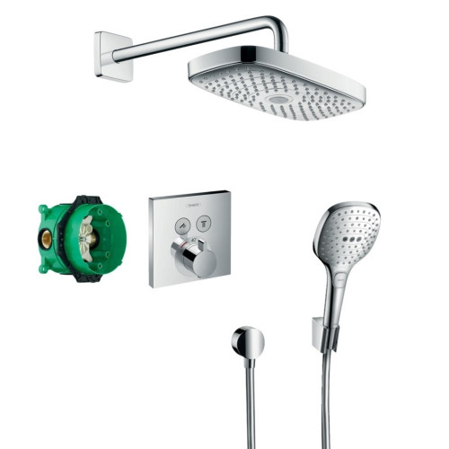 Raindance Select E/ShowerSelect Душевой набор (верхний, ручной душ, ibox, термостат)