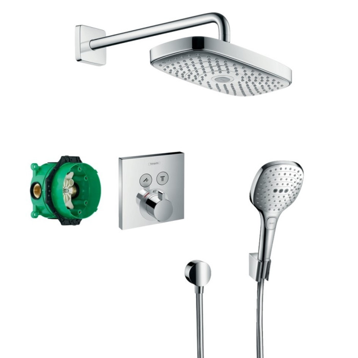 Raindance Select E/ShowerSelect Душевой набор (верхний, ручной душ, ibox, термостат) Raindance Select E/ShowerSelect Душевой набор (верхний, ручной душ, ibox, термостат)