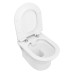 FIESTA RIM унітаз 51*36*36см підвісний, сидіння тверде SLIM slow-closing